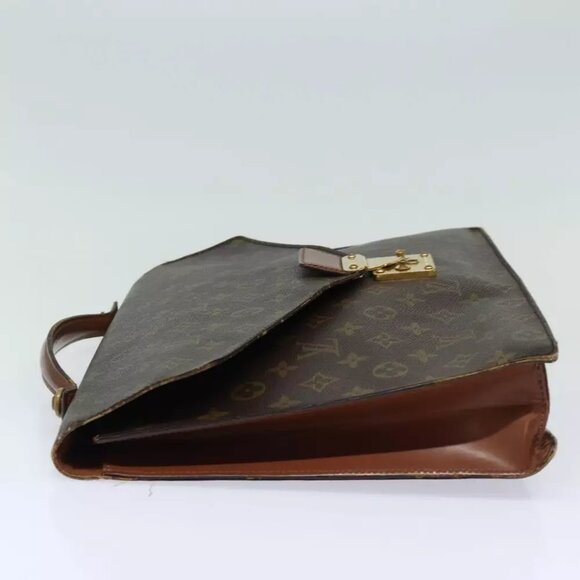 authenticity guaranteed LOUIS VUITTON Monogram Porte Documents - Picture 5 of 16
